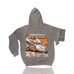 Born to Race Threads Taylor Klein 29 Racing Hoodie Gray M Unisex